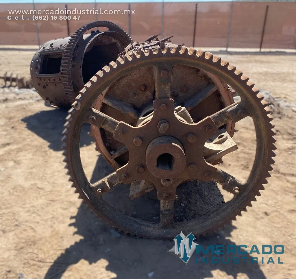 Molino de bolas 3x3′ descarga por rebose