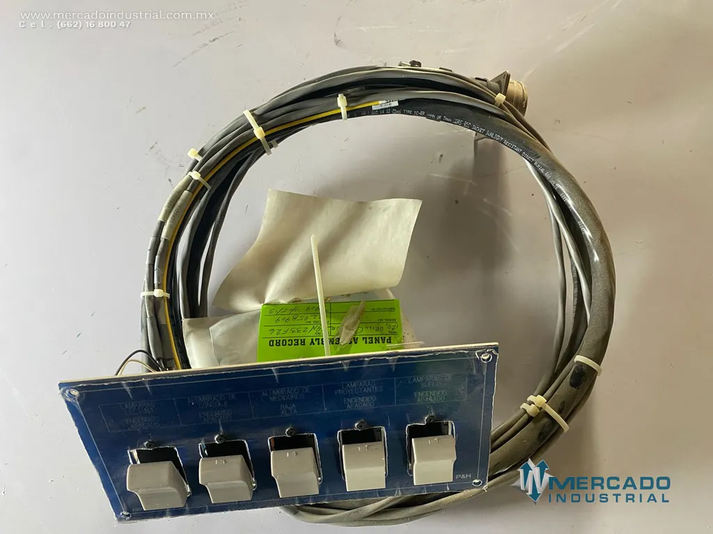 Módulo de control de lámparas parte 79N233F6 marca P&H
