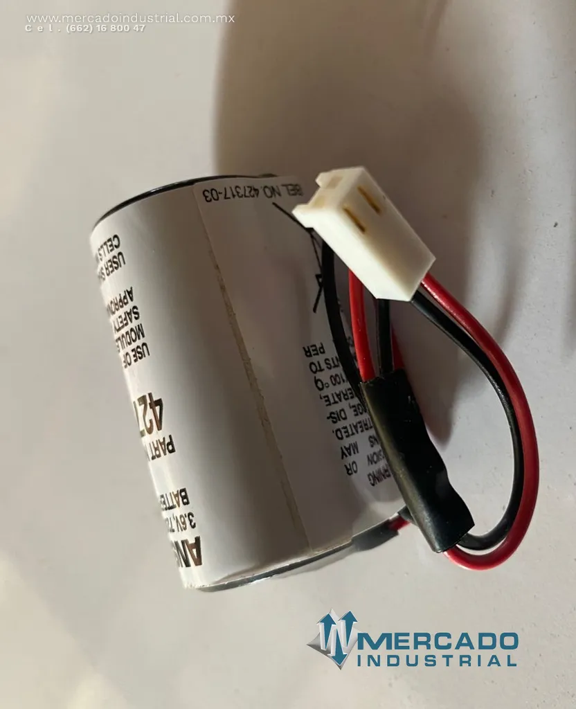 Batería de módulo 3.6 V 7200 mAH parte 427308 marca ANSUL