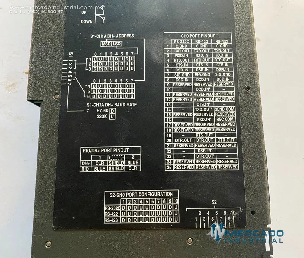 Módulo analógico controlador programable 3.3A 5V parte 1785-L40B/E marca Allen Bradley