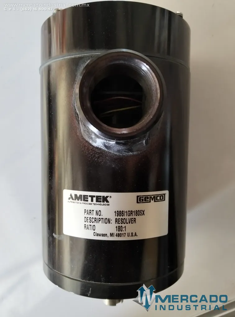 Resolver ratio 180:1 parte 1986I1GR180SX marca Ametek