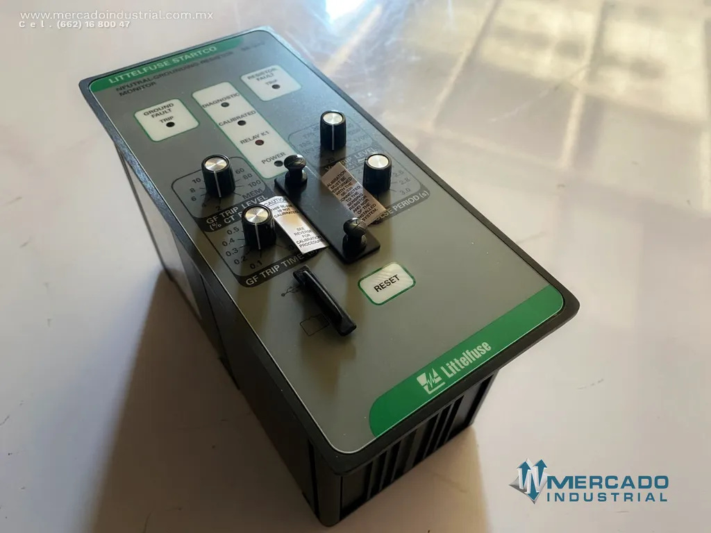 Monitor de resistencia a tierra neutral 20W 4A 400 VAC parte SE-330-00-00 marca Startco
