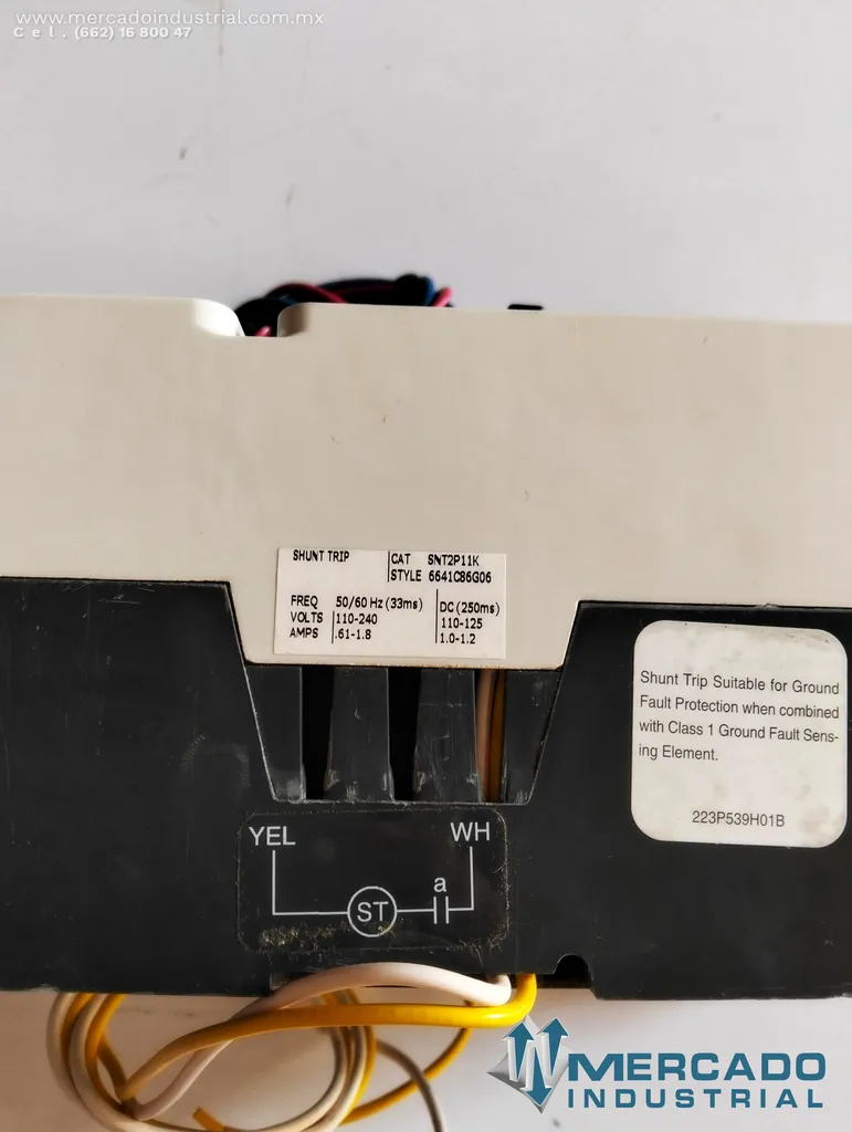 Interruptor termomagnético 250 AMP 600V 3 polos modelo JD3250F marca Eaton