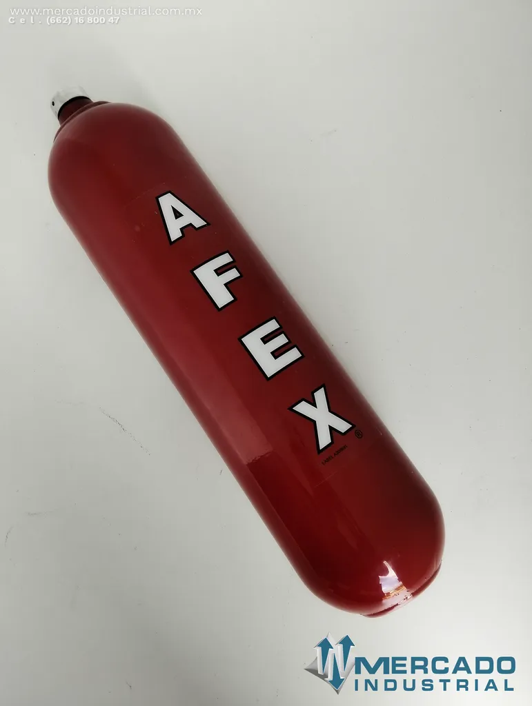 Cartucho nitrógeno comprimido parte A350005 marca Afex
