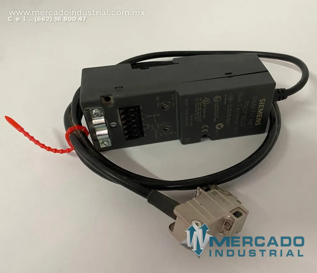 Conector terminal 12M parte 6GK1500-0AA10 marca Siemens