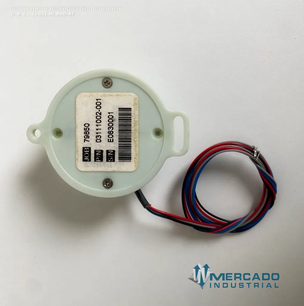 Inclinómetro electrónico analógico +- 60° 12 VDC 5 mA parte 03111002-001 marca MS