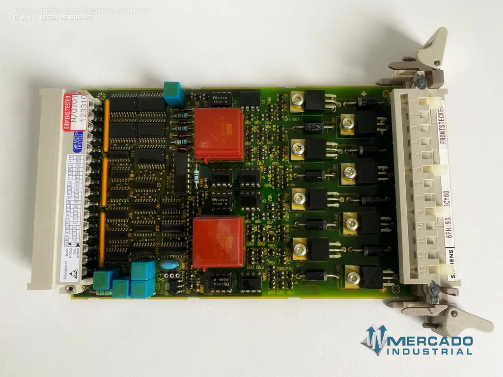 Tarjeta electrónica binaria de salida 24 V parte 6FH93873CY60 marca Siemens