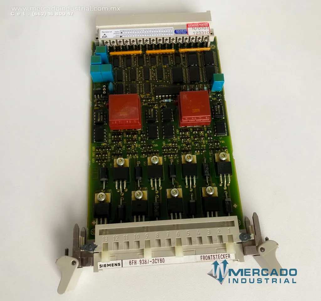 Tarjeta electrónica binaria de salida 24 V parte 6FH93873CY60 marca Siemens