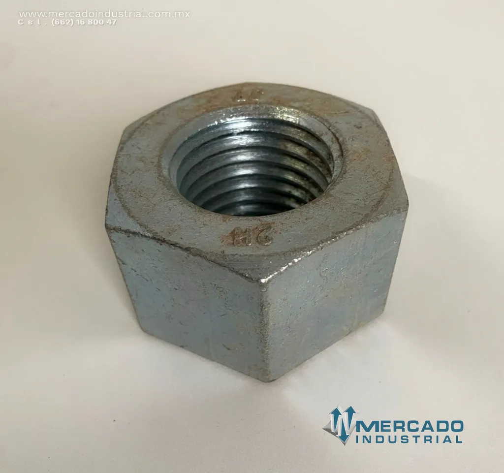 Tuerca hexagonal 1 1/2" x 1 3/4"