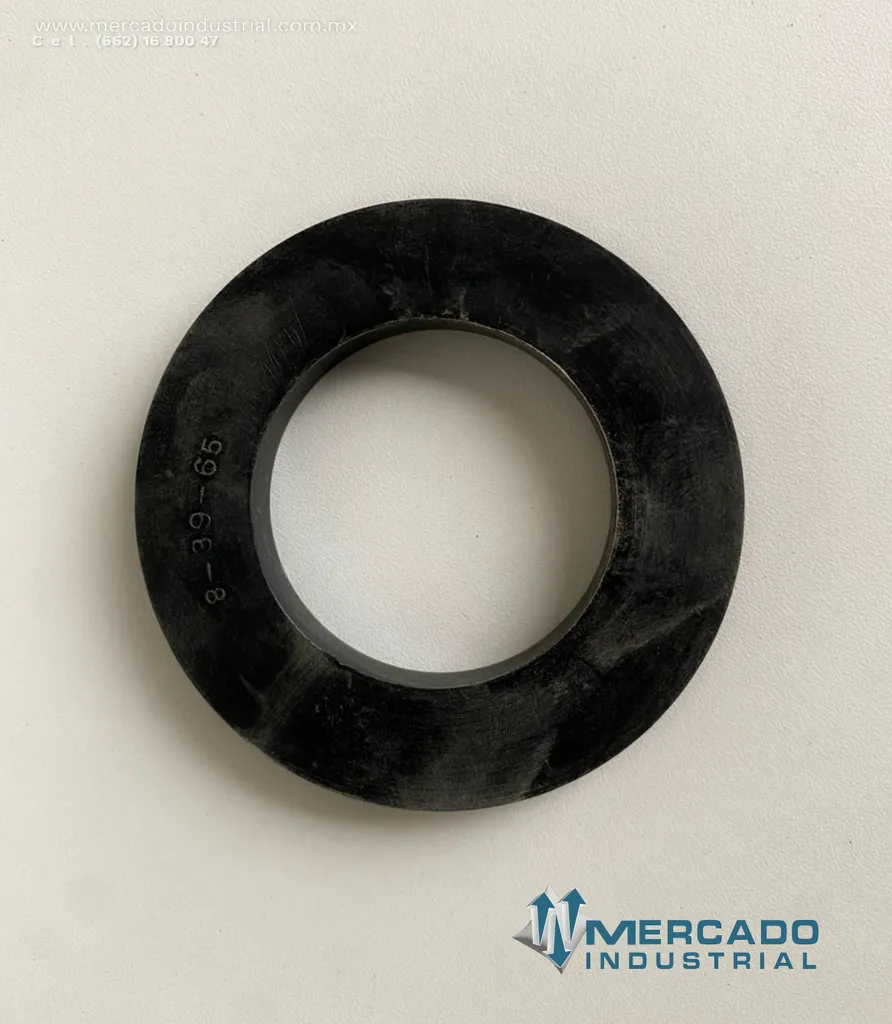 Empaque de hule 2 5/8" x 1/4" parte 8-39-65 marca Toyo