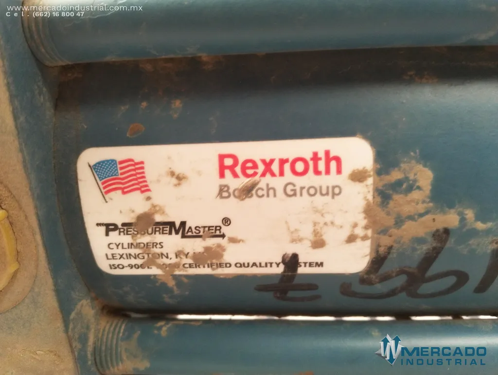 Cilindro hidráulico 3000 PSI modelo C-MT4-HH-C marca Rexroth