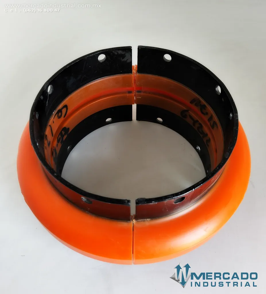 Acoplamiento elastomérico dividido modelo E50 marca REX OMEGA