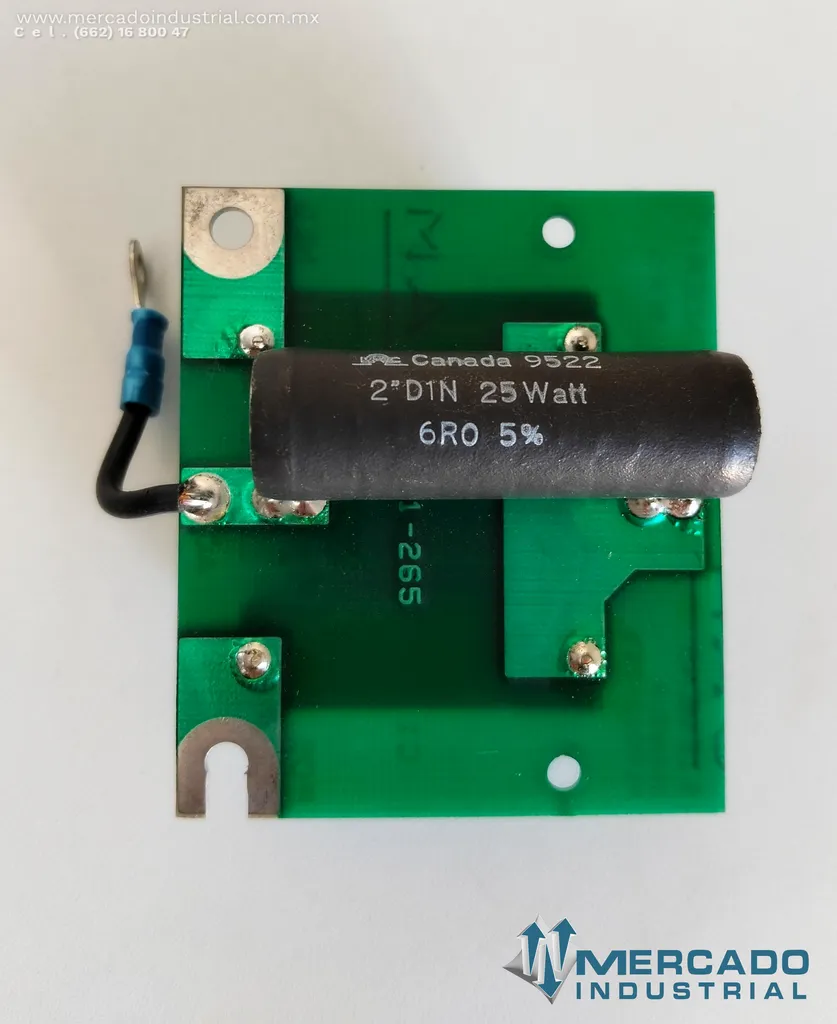 Placa amortiguador snubber modelo R15002-265 marca Siemens
