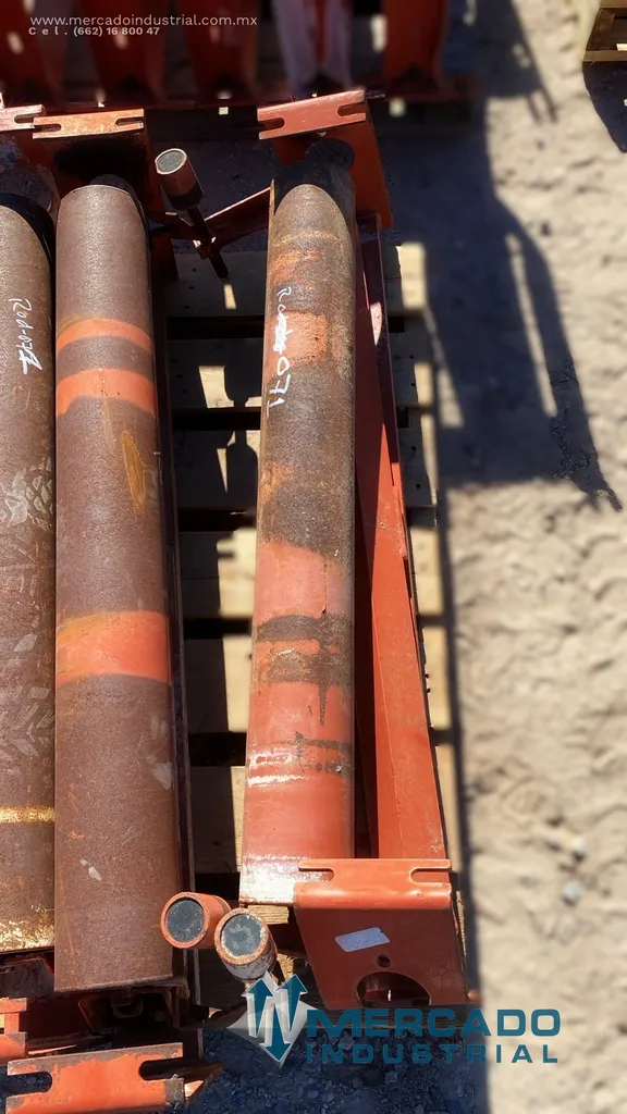 Rodillo con base giratoria para banda de 36" marca superior