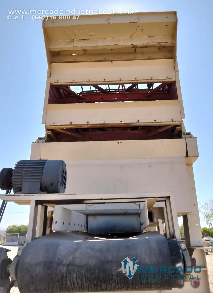 Sistema de trituración modelo MVP380 marca Terex Cedarapids con criba 7 x 20 (b)