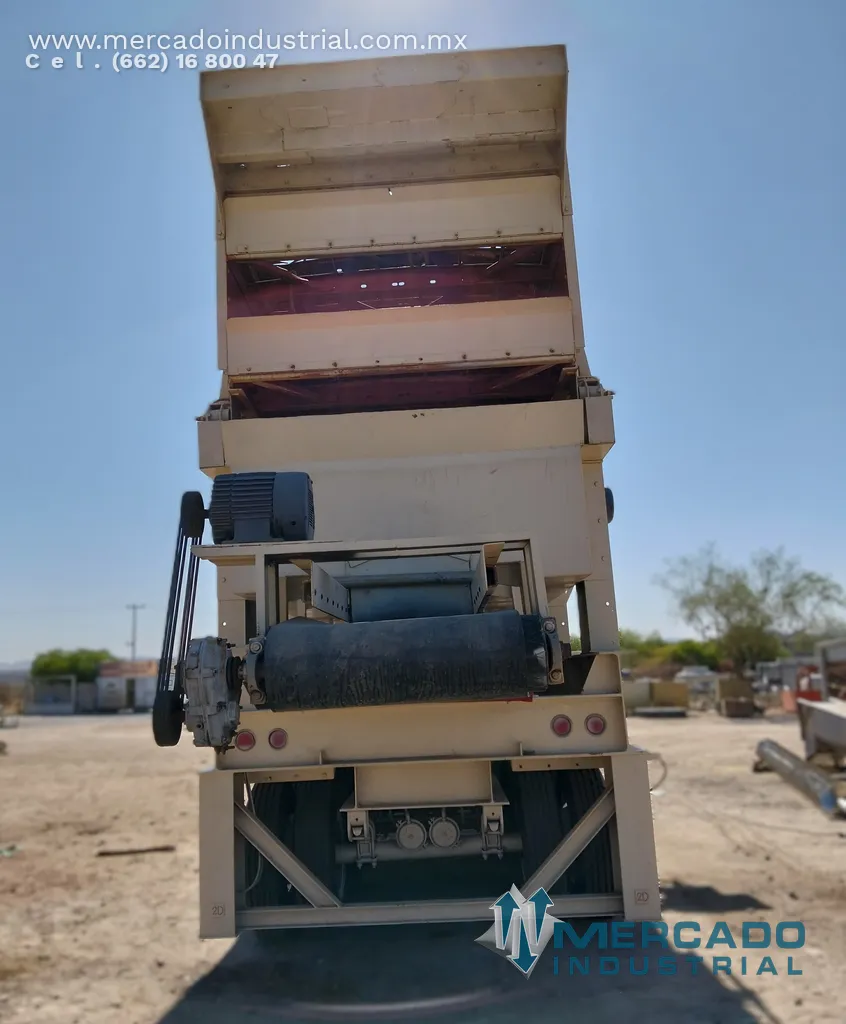 Sistema de trituración modelo MVP380 marca Terex Cedarapids con criba 7 x 20 (b)