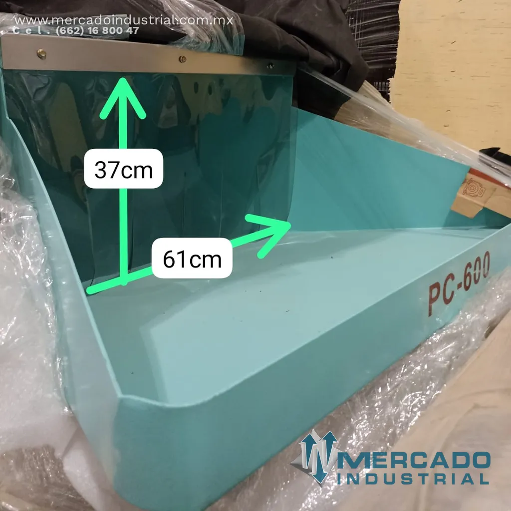 Trituradora de plástico 20 HP 650 KG/H modelo PC-600 marca Shandong Amor Rubber & Plastic Equipment