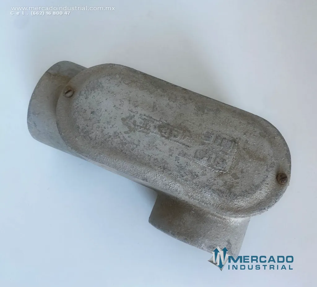 Condulet ovalado 2" serie 7 parte LL67-CG marca Crous-Hinds Domex