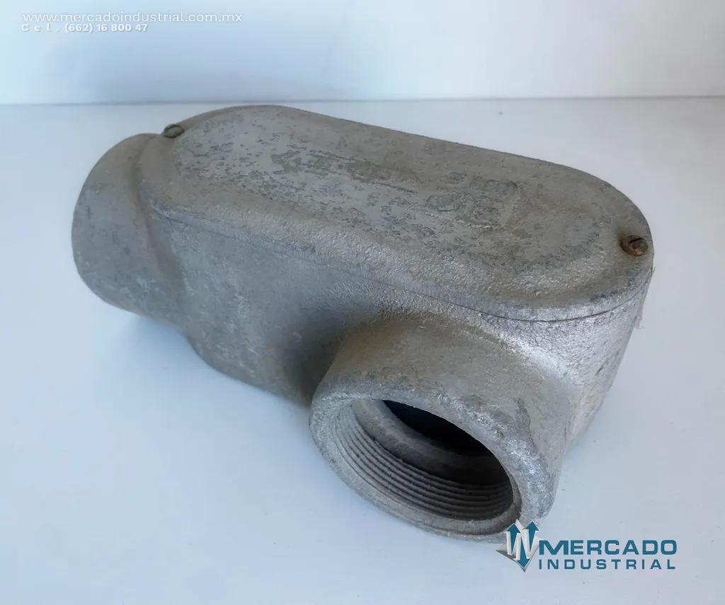 Condulet ovalado 2" serie 7 parte LL67-CG marca Crous-Hinds Domex