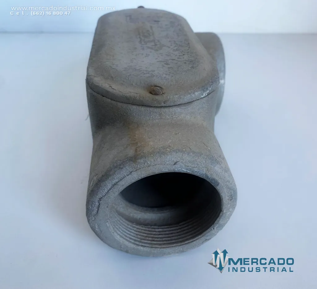 Condulet ovalado 2" serie 7 parte LL67-CG marca Crous-Hinds Domex