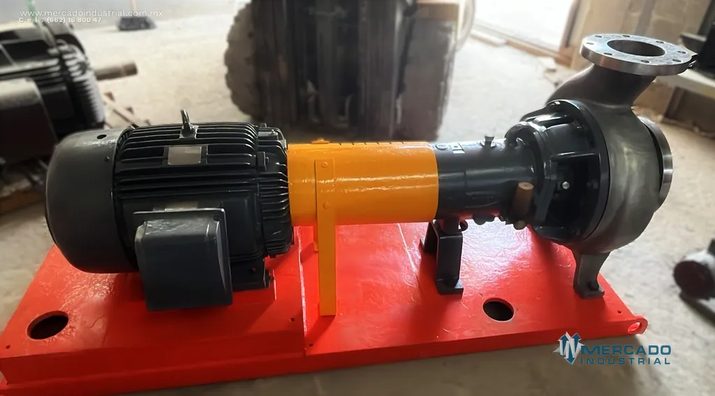 Bomba centrífuga 8X6'' 25 HP de acero inoxidable modelo MARK 3 marca DURCO