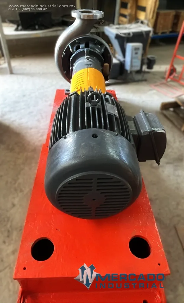 Bomba centrífuga 8X6'' 25 HP de acero inoxidable modelo MARK 3 marca DURCO