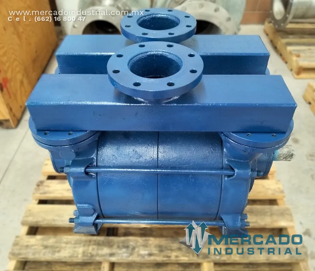 Bomba de vacío 5 1/2" x 5 1/2" modelo TRS 125-1550 marca Travaini