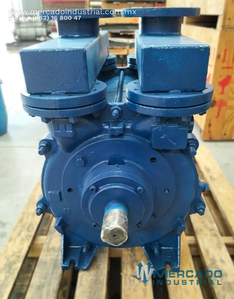 Bomba de vacío 5 1/2" x 5 1/2" modelo TRS 125-1550 marca Travaini