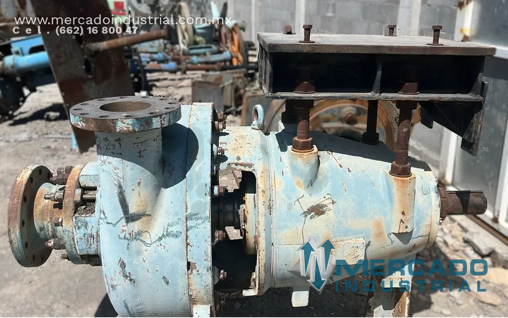 Bomba centrífuga 8x6 modelo DBH 200/150 marca TOYO