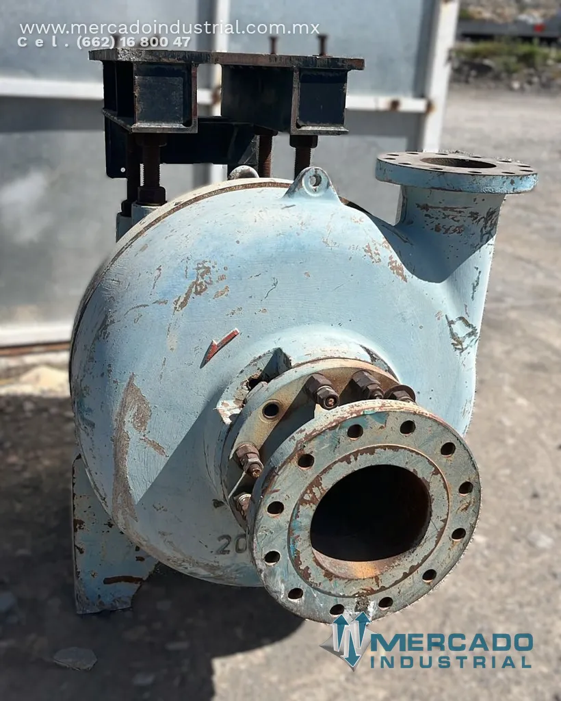 Bomba centrífuga 8x6 modelo DBH 200/150 marca TOYO