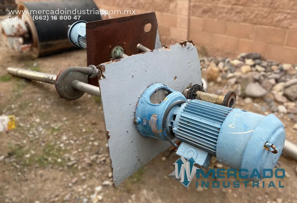 Bomba vertical de acero inoxidable 4x3 ft 15 HP modelo 143SUMP marca VALLEY FOUNDRY