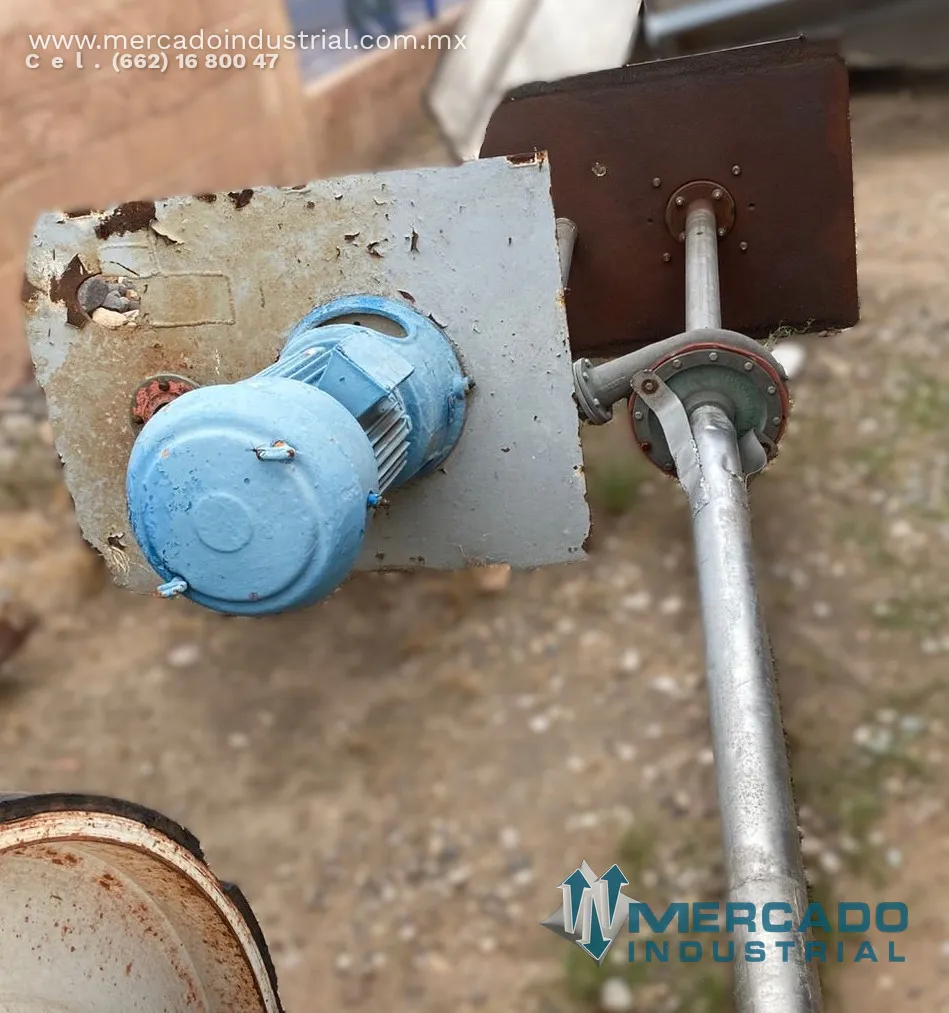 Bomba vertical de acero inoxidable 4x3 ft 15 HP modelo 143SUMP marca VALLEY FOUNDRY