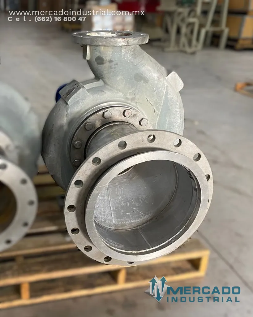 Bomba centrífuga 10x8" 4800 GPM de acero inoxidable tipo 10X8-16H/155 marca DURCO