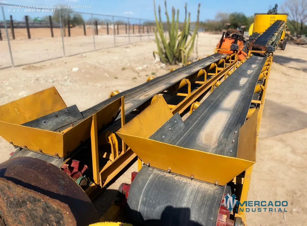 Banda transportadora de 23" x 8.75 m de largo