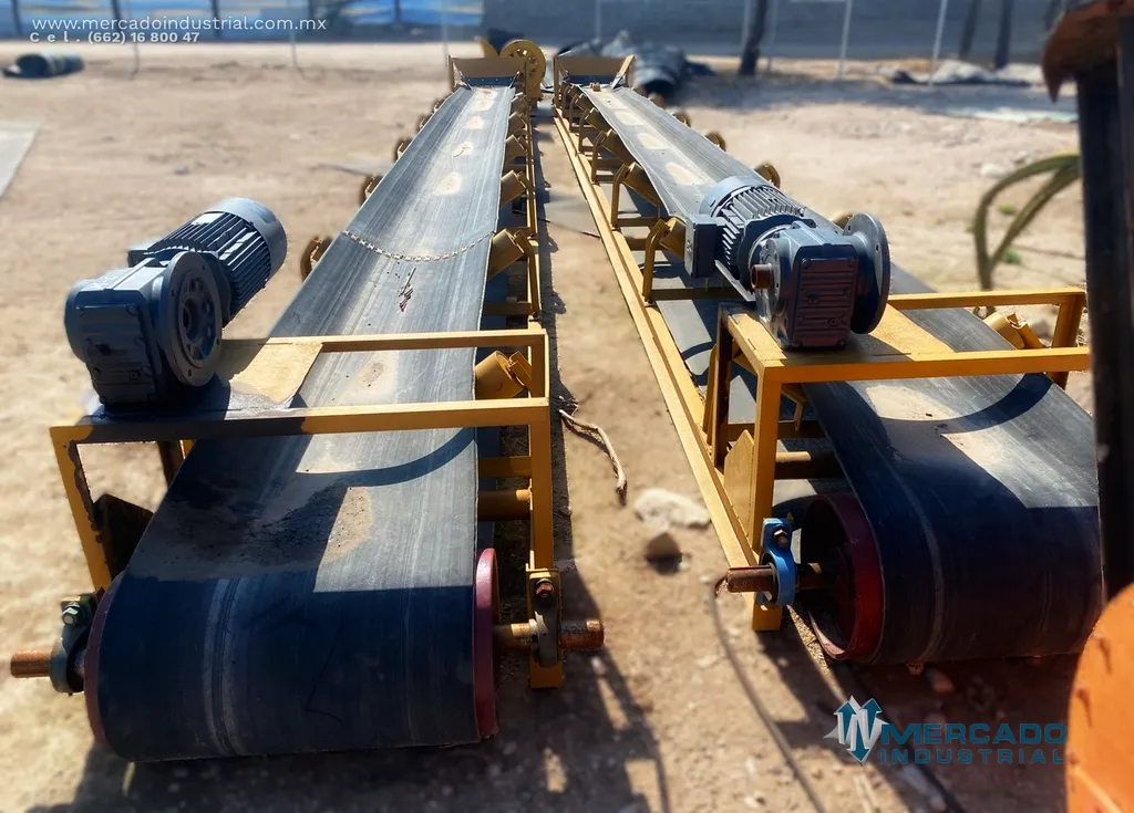 Banda transportadora de 23" x 8.75 m de largo