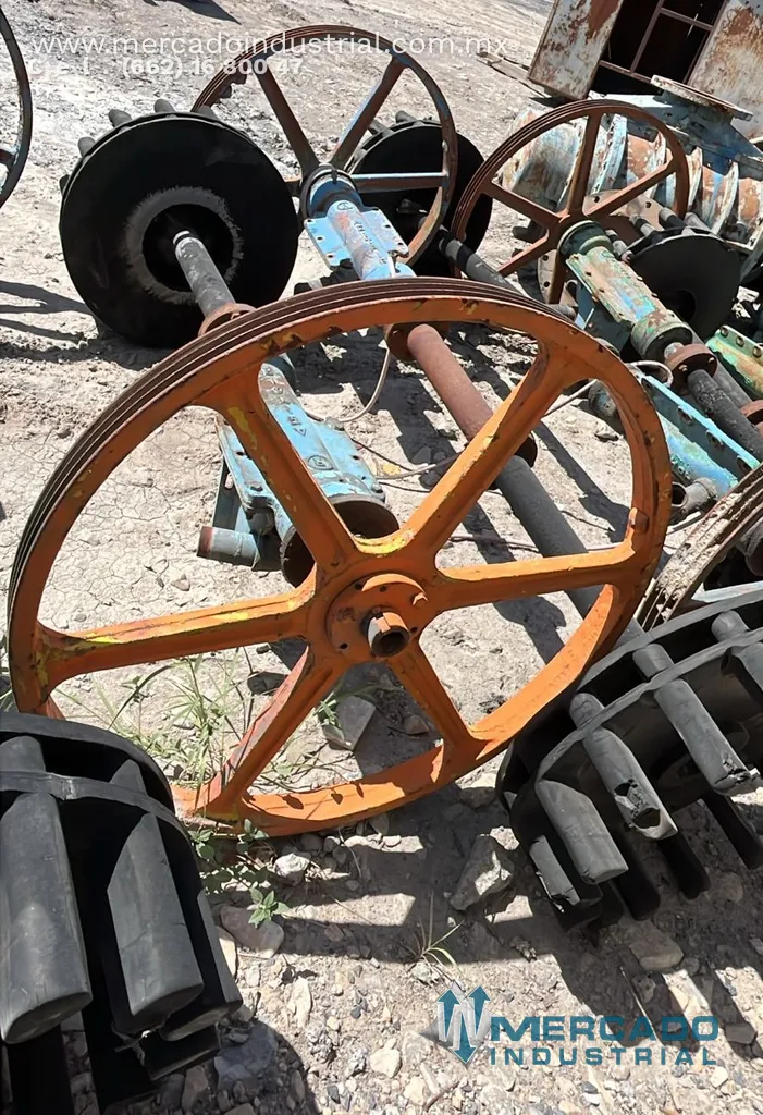 Sistema para celda de flotación 2.20 m de largo marca AGITAIR
