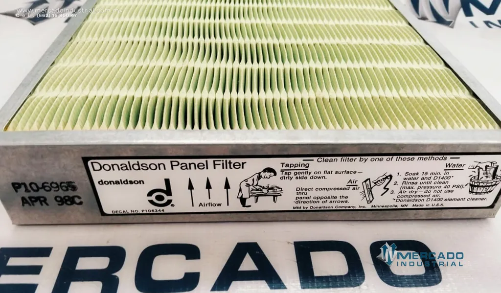 Filtro de ventilación modelo P106965 marca DONALDSON