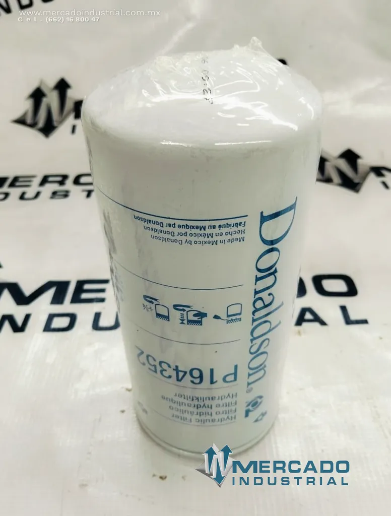Filtro hidráulico modelo P164352 marca DONALDSON