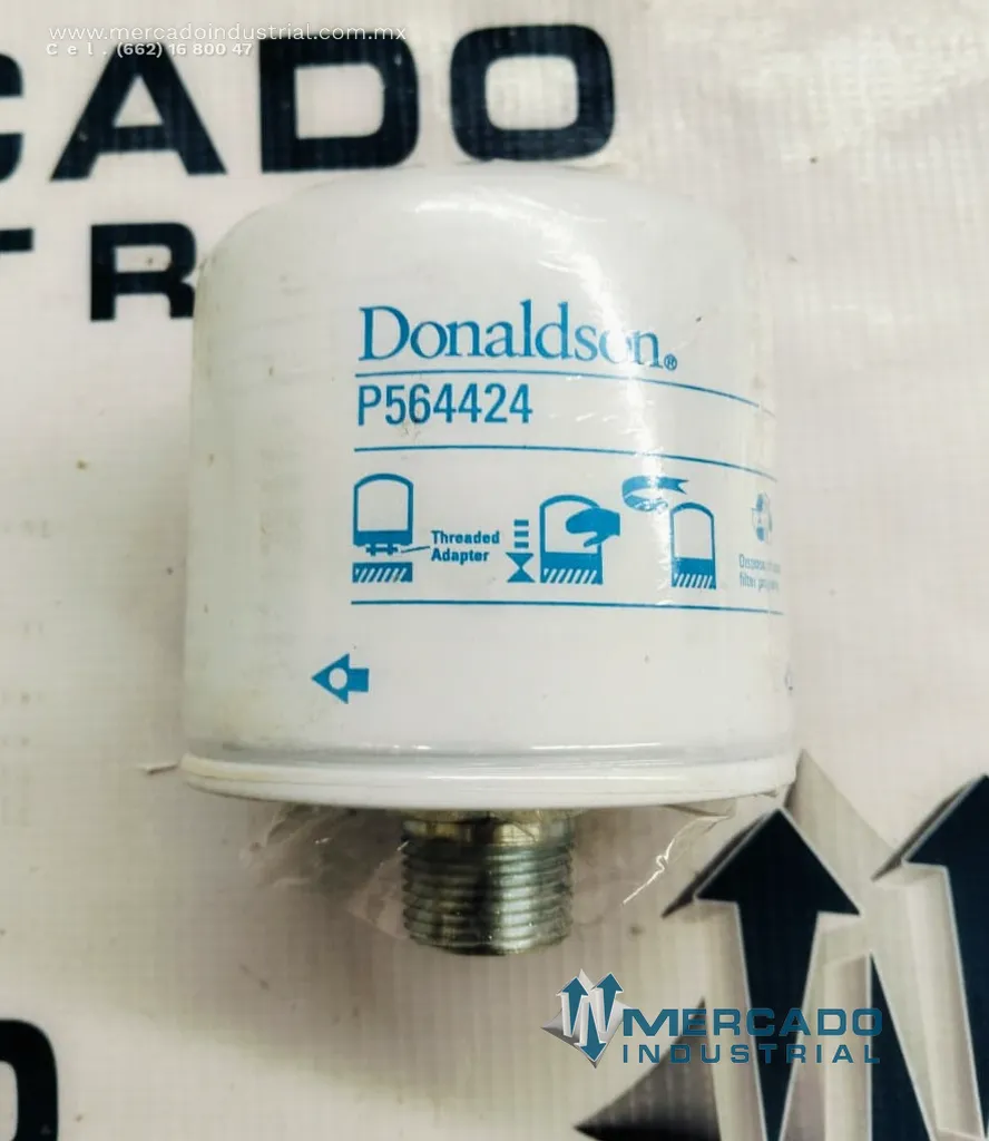 Filtro hidráulico modelo P564424 marca DONALDSON
