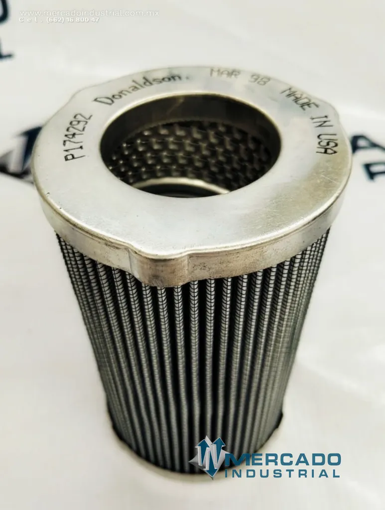 Filtro hidráulico modelo P174292 marca DONALDSON