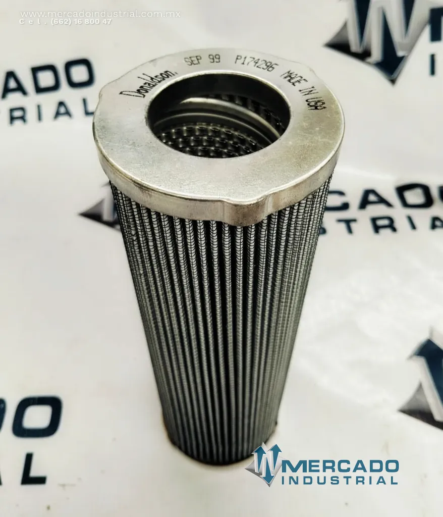 Filtro hidráulico modelo P174296 marca DONALDSON