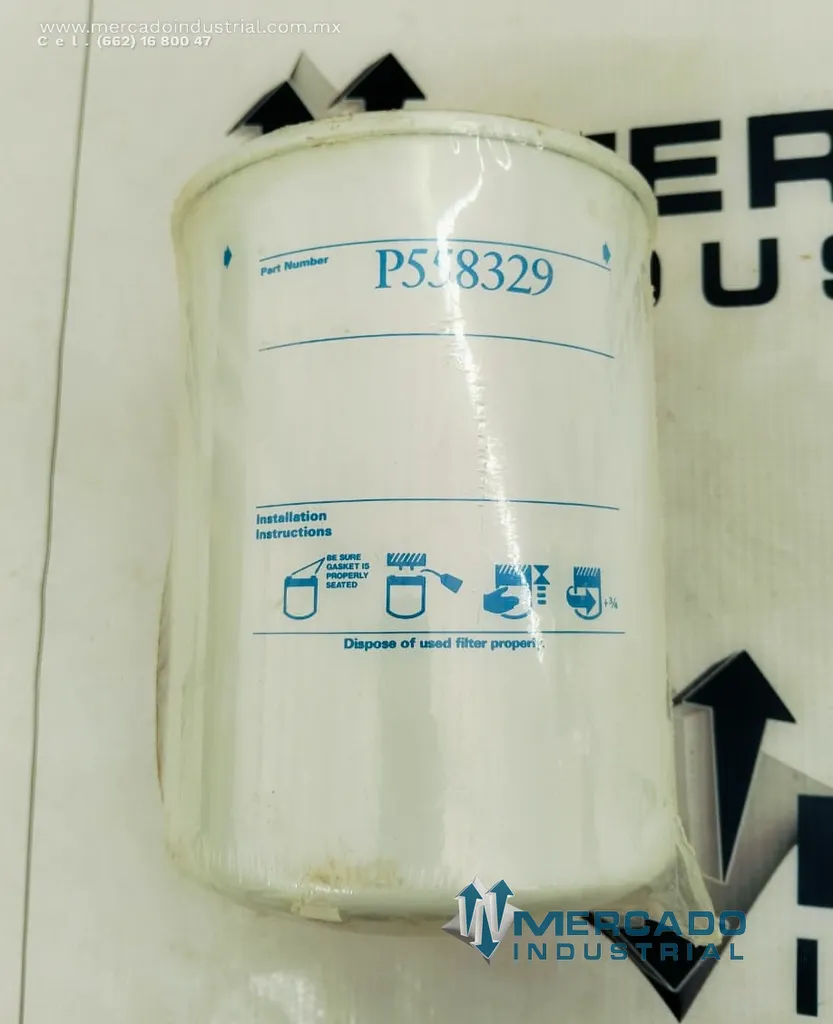 Filtro hidráulico modelo P558329 marca DONALDSON