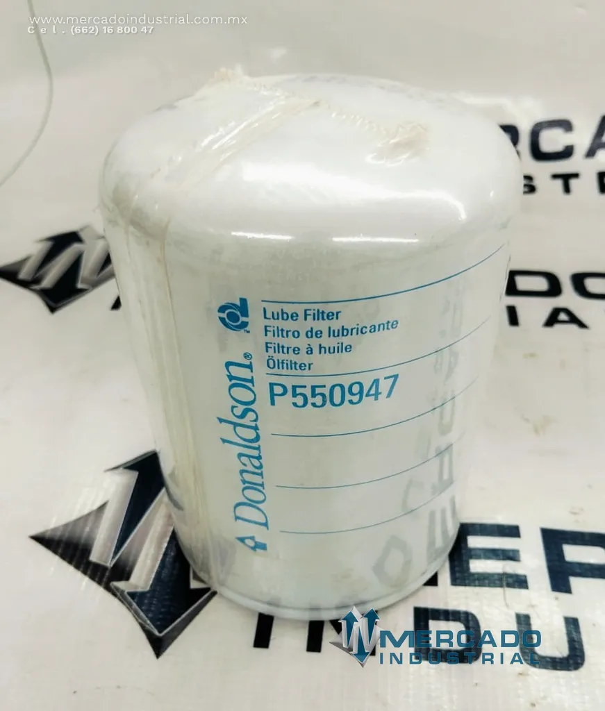 Filtro hidráulico modelo P550947 marca DONALDSON