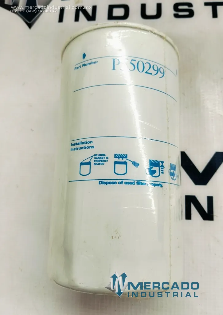 Filtro hidráulico modelo P550299 marca DONALDSON