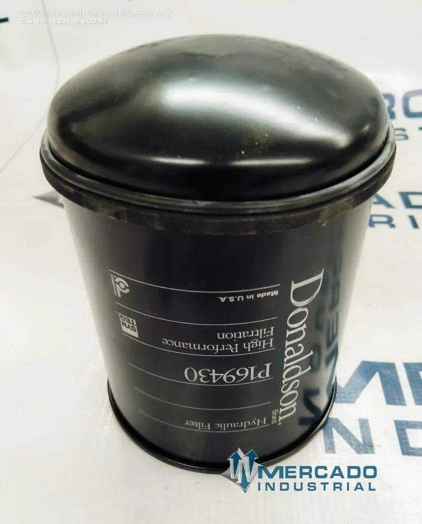 Filtro hidráulico modelo P169430 marca DONALDSON