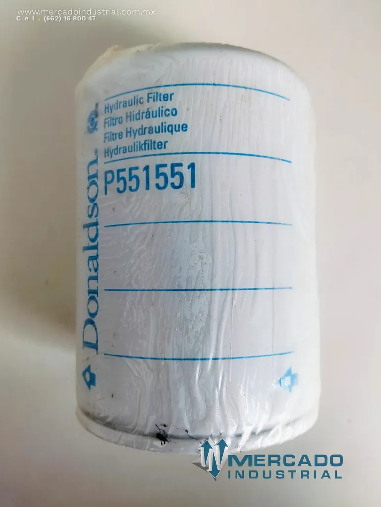 Filtro hidráulico modelo P551251 marca DONALDSON