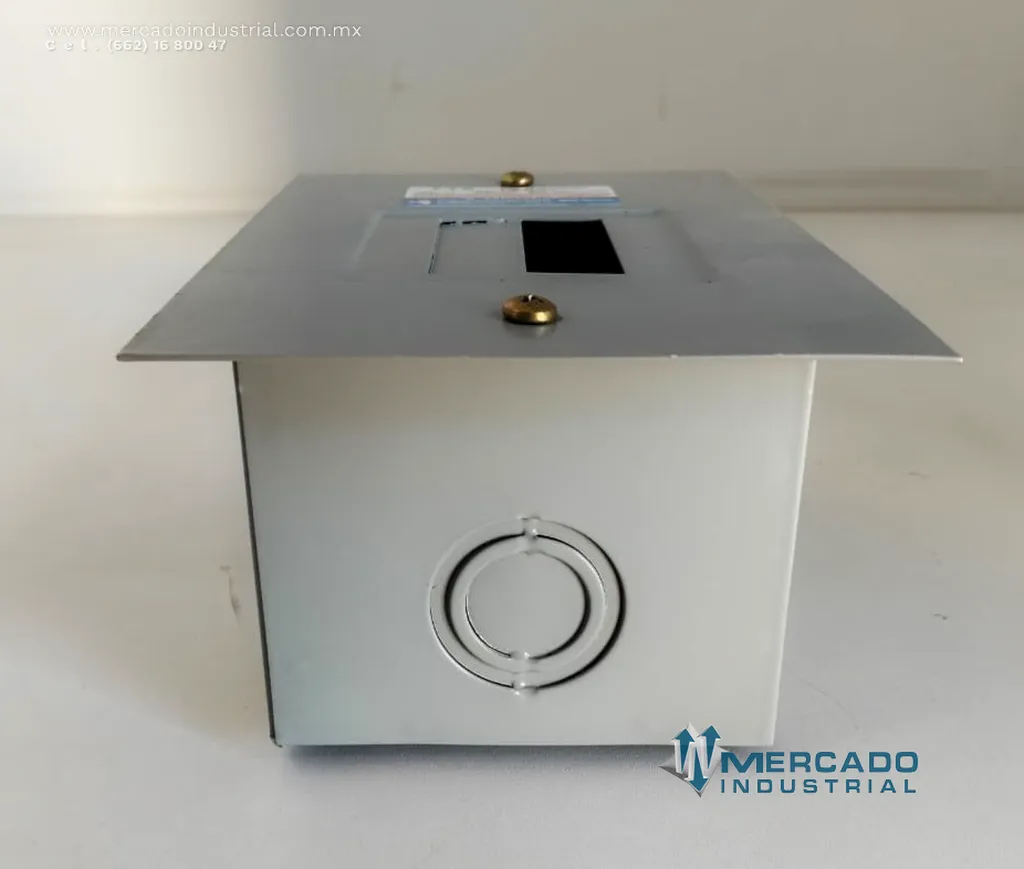 Gabinete para centro de carga 40A 127/220V 2 circuitos modelo CH2-F marca EATON