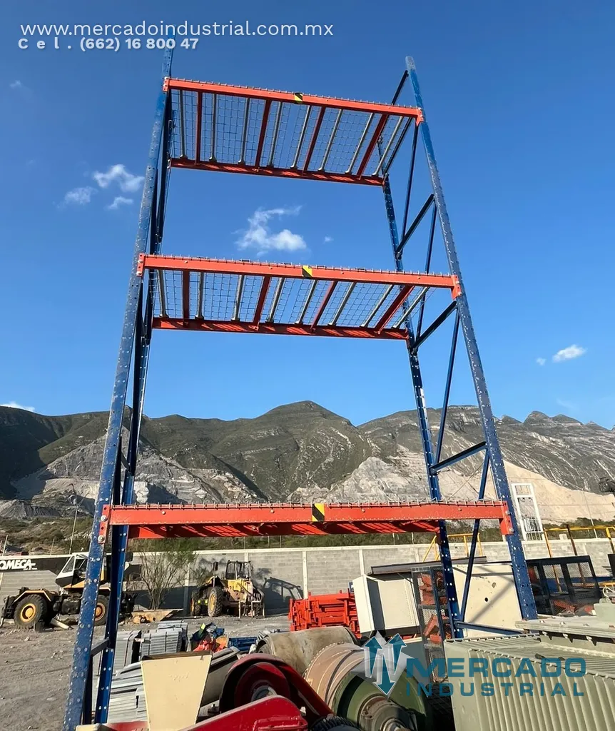 Racks de carga pesada (Torres, largueros, parrillas y protectores)
