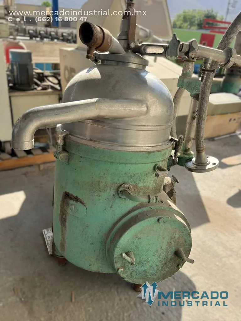 Separador centrífugo modelo 3 FM 67-6 marca Westfalia