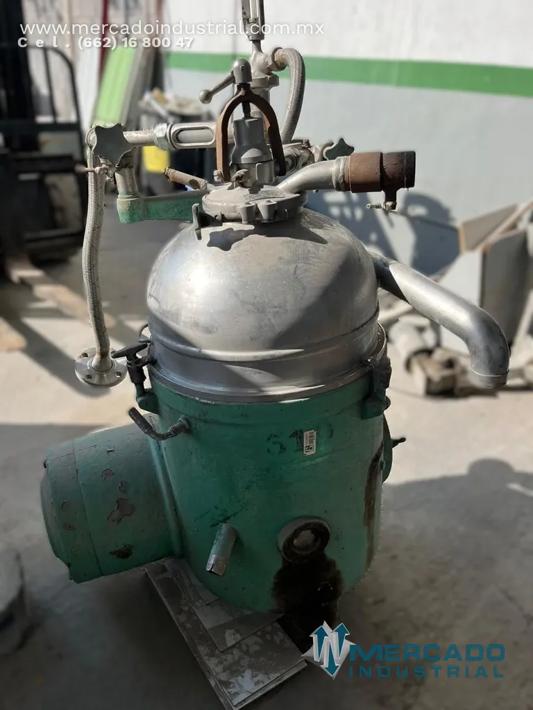 Separador centrífugo modelo 3 FM 67-6 marca Westfalia